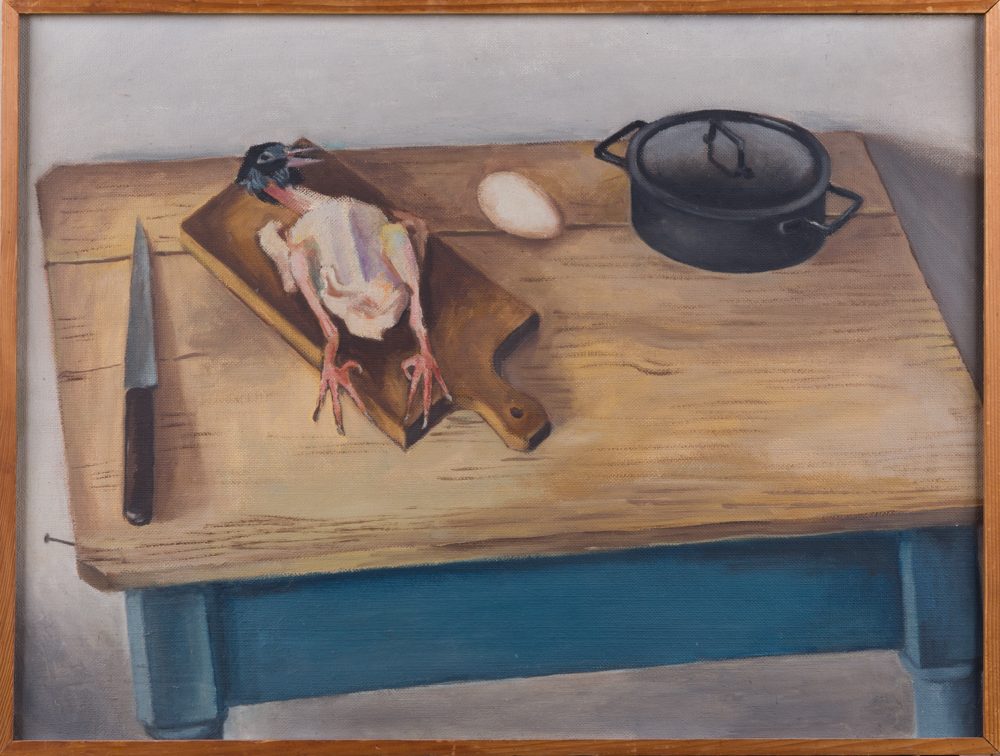 Nature morte à l’oiseau mort